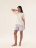Piżama Henderson Ladies 42783 Nanda kr/r S-XL